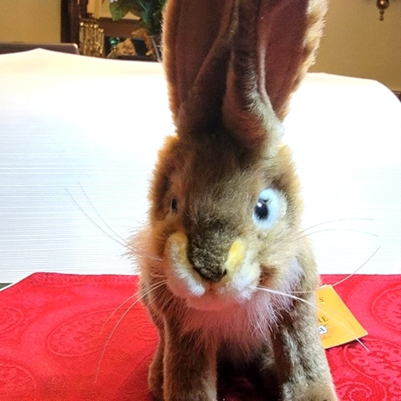 Hansa Rabbit Stuffed Toy - Picture 5 of 9